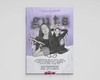 OLIVIA RODRIGO: “GUTS” - A3 Poster Graphic