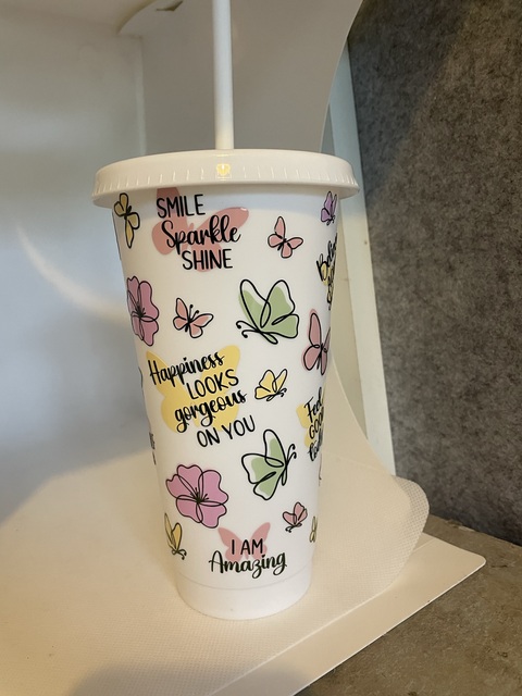 Self Love and Positivity Cold Cup