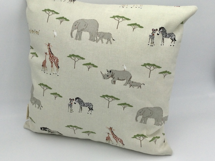 Safari Animal Children's Cushion