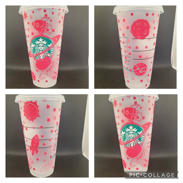 Space Themed Starbucks Cup